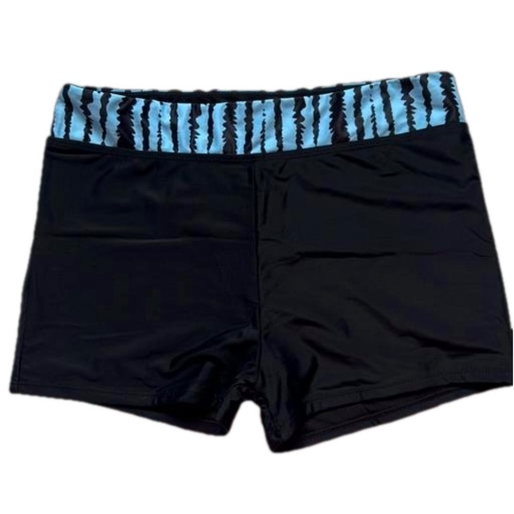 Womens Swim Full Coverage High Waist Swimming Shorts Bottom - Picture 1 of 4